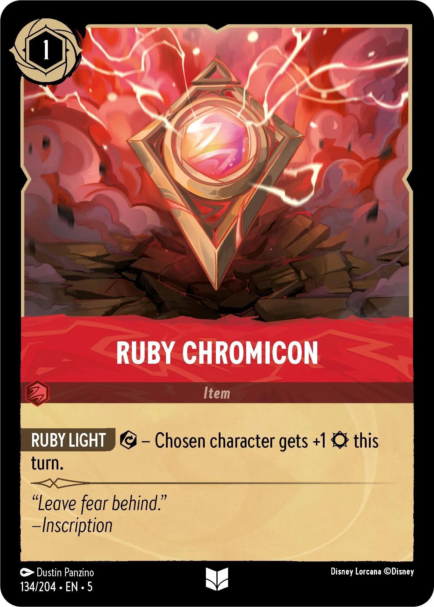  Ruby Chromicon (134/204) [Shimmering Skies] - Trading Card World