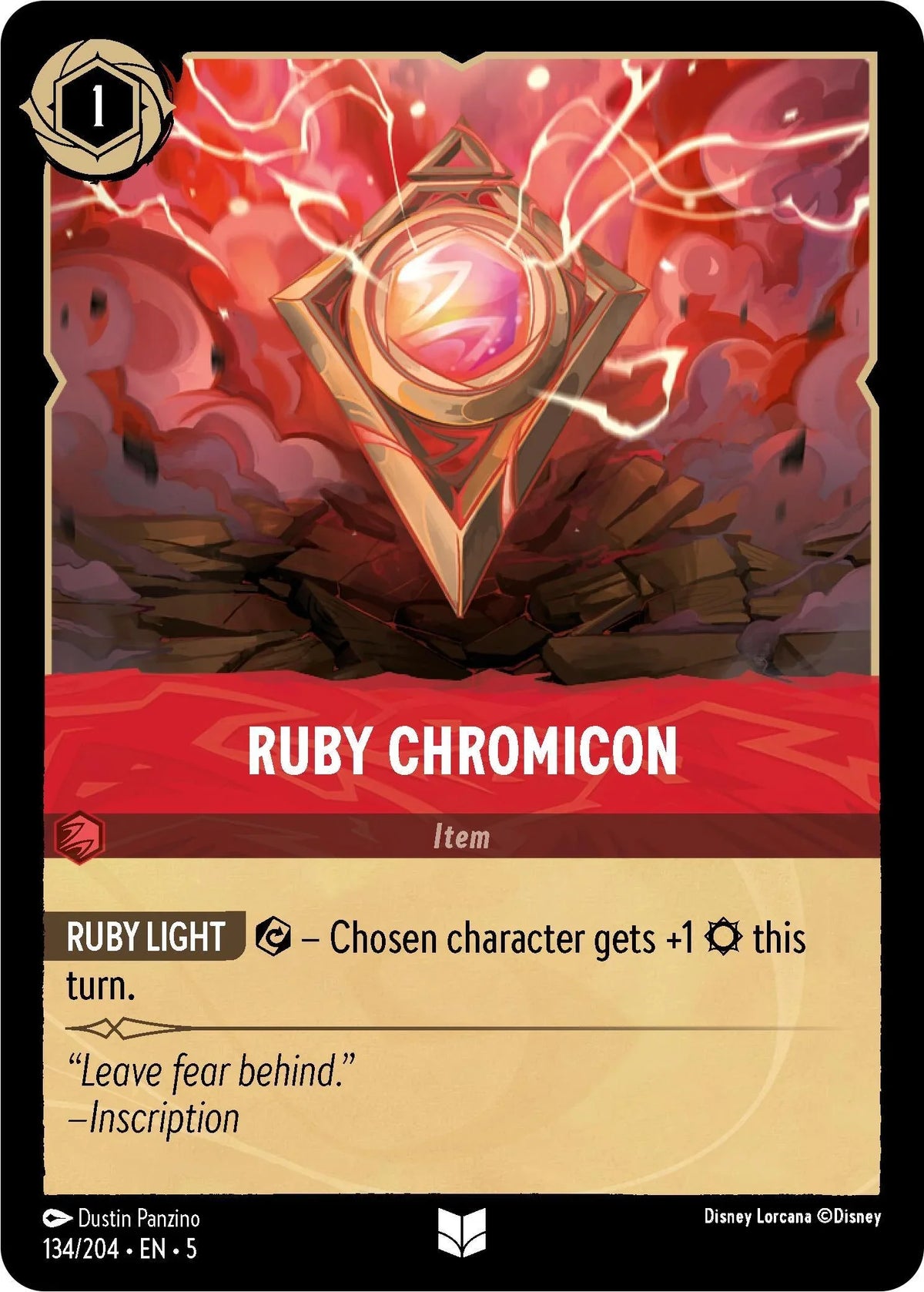  Ruby Chromicon (134/204) [Shimmering Skies] - Trading Card World