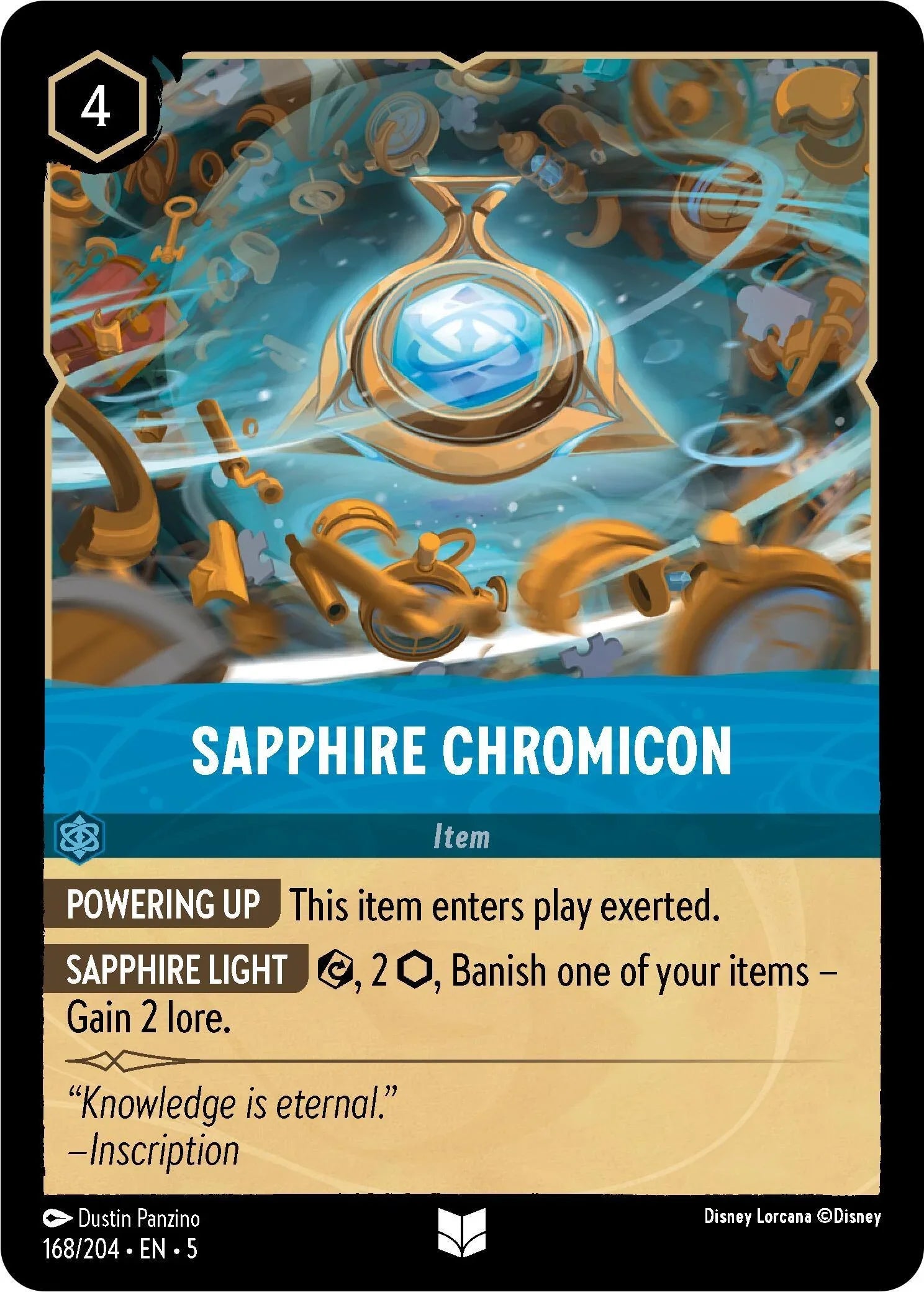  Sapphire Chromicon (168/204) [Shimmering Skies] - Trading Card World