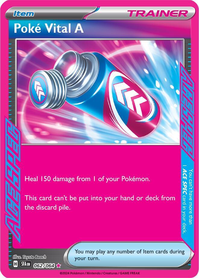 Scarlet & Violet: Shrouded Fable Poke-Vital A (062/064) [Scarlet & Violet: Shrouded Fable] - Trading Card World