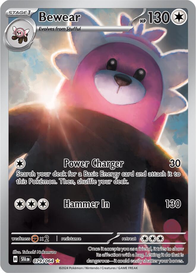 079, Scarlet & Violet: Shrouded Fable Bewear (079/064) [Scarlet & Violet: Shrouded Fable] - Trading Card World