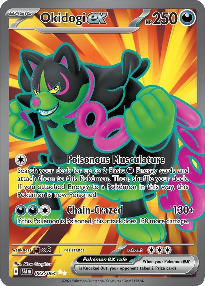 082, Scarlet & Violet: Shrouded Fable Okidogi ex (082/064) [Scarlet & Violet: Shrouded Fable] - Trading Card World