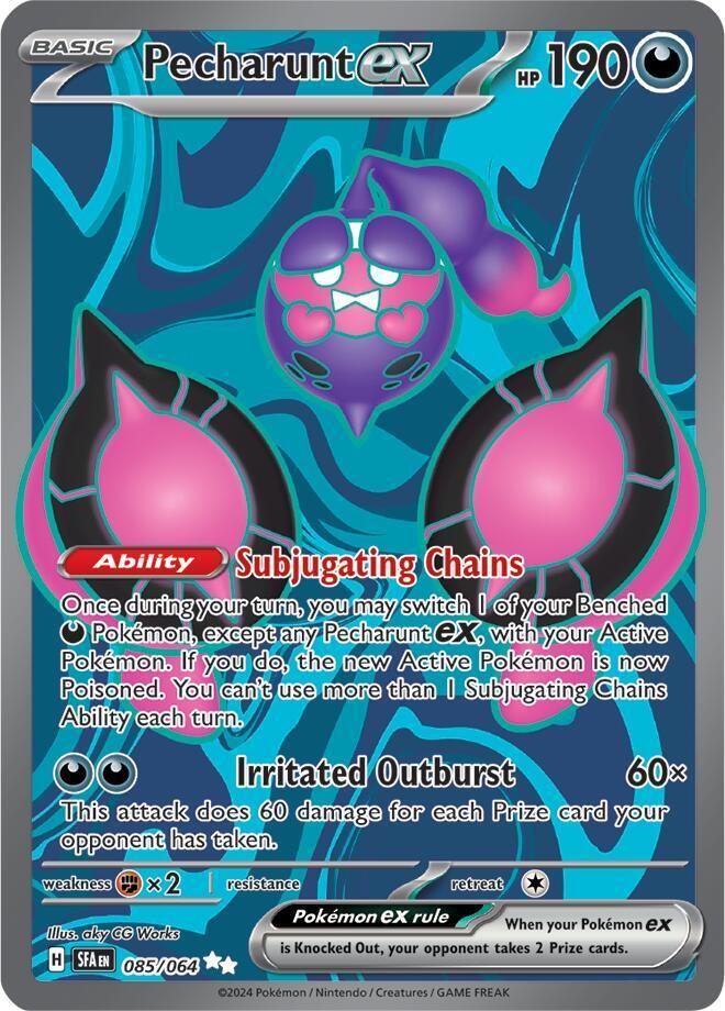 Scarlet & Violet: Shrouded Fable Pecharunt ex (085/064) [Scarlet & Violet: Shrouded Fable] - Trading Card World