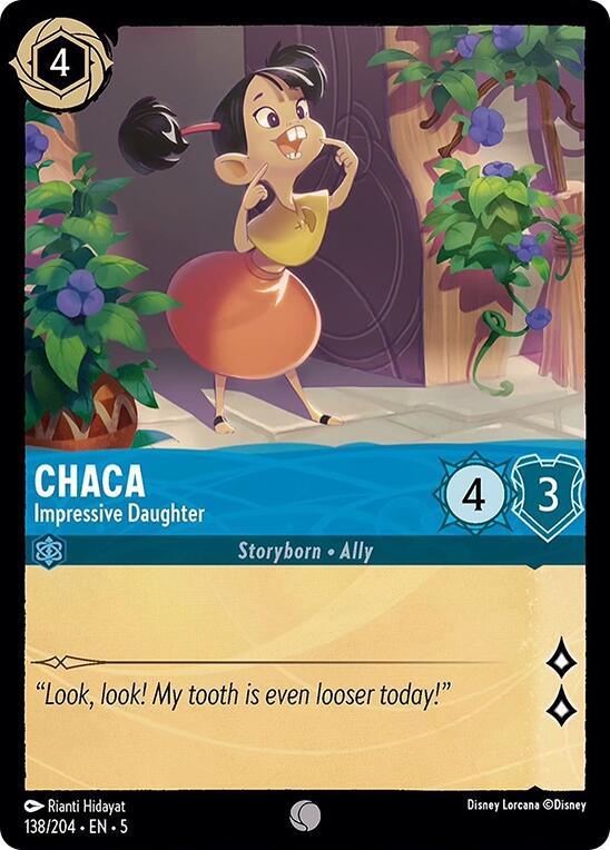  Chaca - Impresive Daughter (138/204) [Shimmering Skies] - Trading Card World