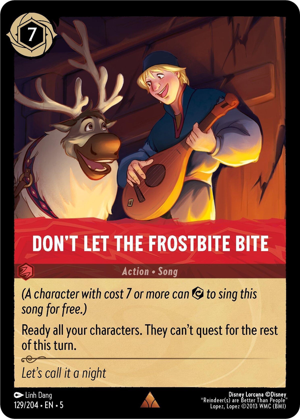  Don't Let the Frostbite Bite (129/204) [Shimmering Skies] - Trading Card World