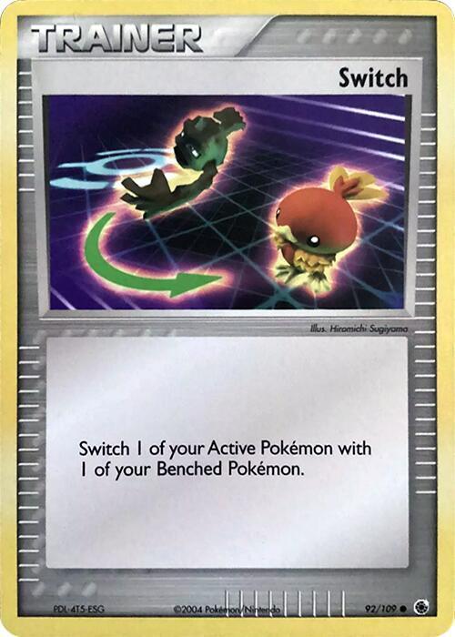 92, Common, EX: Ruby & Sapphire, Item, Normal Switch (92/109) (Theme Deck Exclusive) [EX: Ruby & Sapphire] - Trading Card World