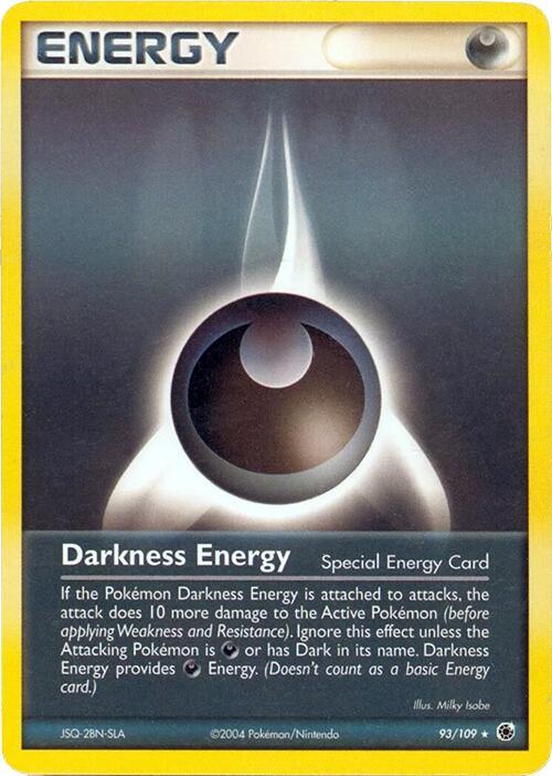 93, Darkness, EX: Ruby & Sapphire, Normal, Rare Darkness Energy (Special) - 93/109 (Theme Deck Exclusive) [EX: Ruby & Sapphire] - Trading Card World