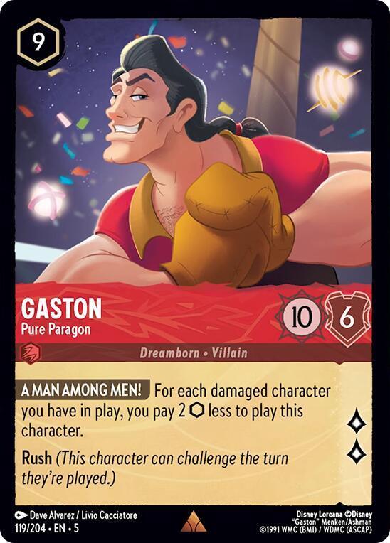  Gaston - Pure Paragon (119/204) [Shimmering Skies] - Trading Card World