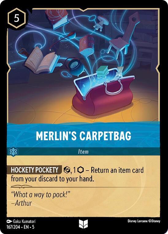 Merlin's Carpetbag (167/204) [Shimmering Skies] - Trading Card World