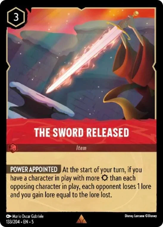  The Sword Released (133/204) [Shimmering Skies] - Trading Card World