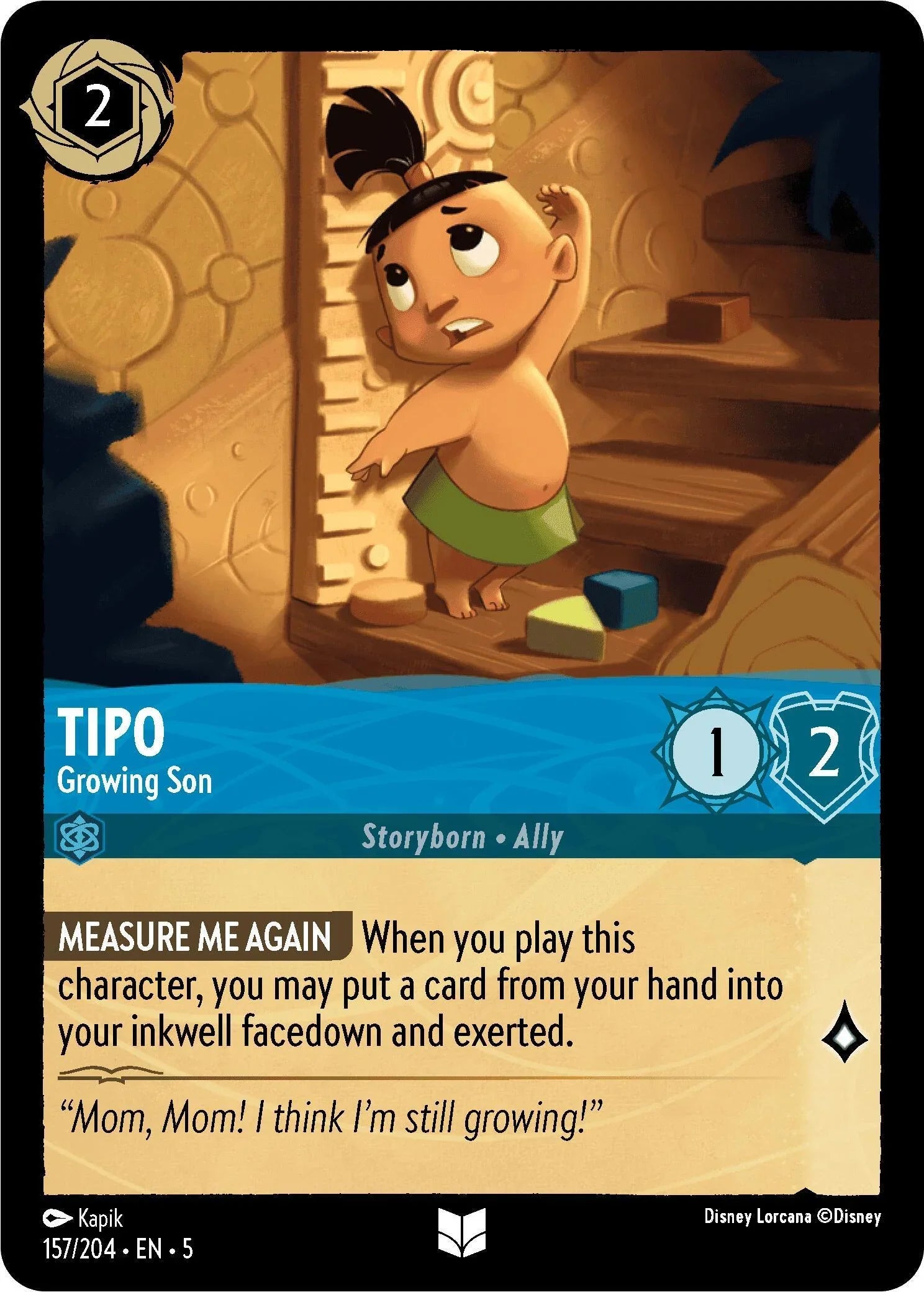  Tipo - Growing Son (157/204) [Shimmering Skies] - Trading Card World
