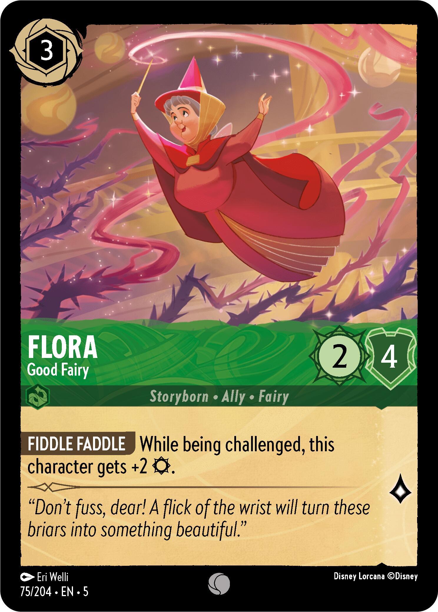 Flora - Good Fairy (75/204) [Shimmering Skies] - Trading Card World