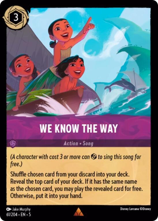  We Know the Way (61/204) [Shimmering Skies] - Trading Card World