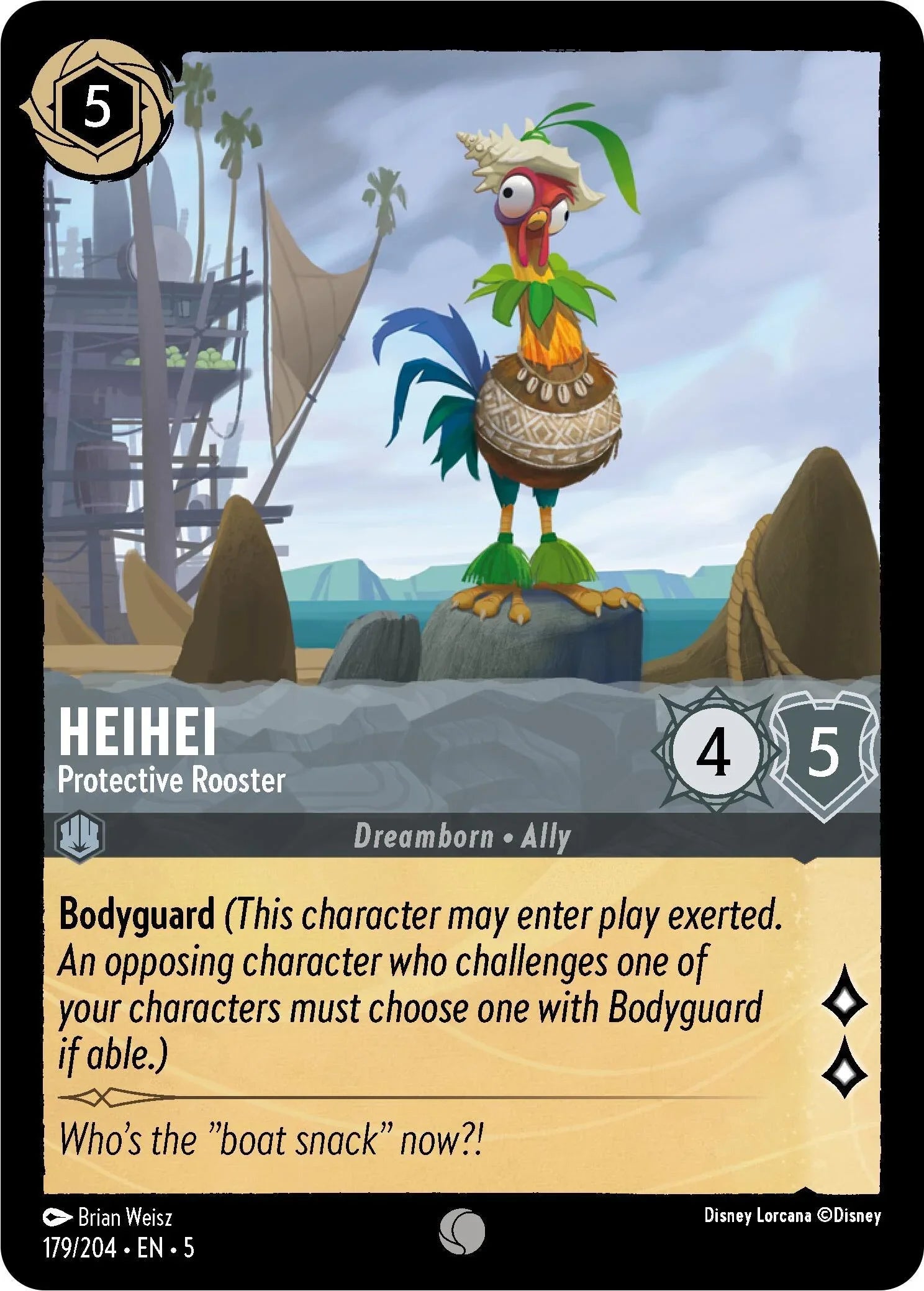  HeiHei - Protective Rooster (179/204) [Shimmering Skies] - Trading Card World