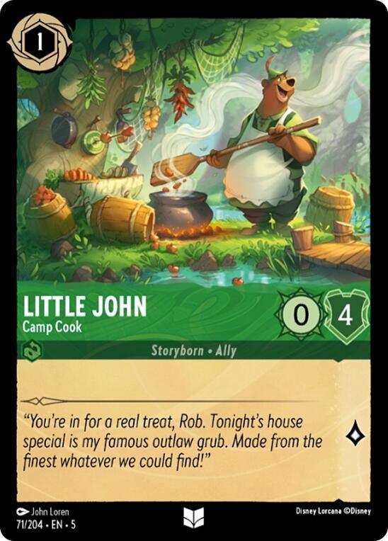  Little John - Camp Cook (71/204) [Shimmering Skies] - Trading Card World