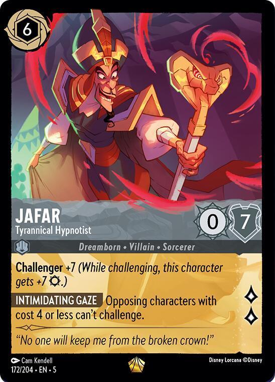  Jafar - Tyrannical Hypnotist (172/204) [Shimmering Skies] - Trading Card World