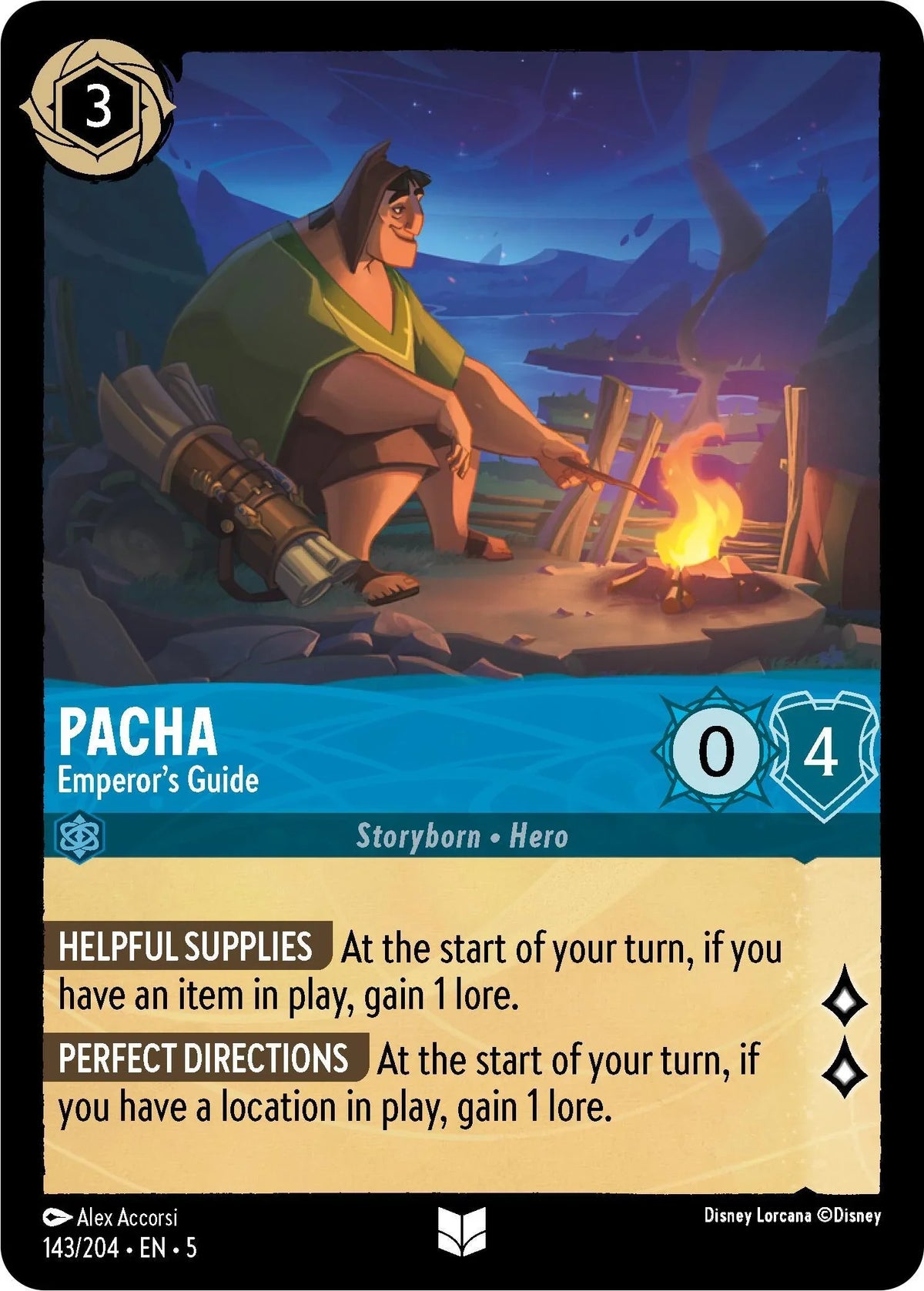  Pacha - Emperor's Guide (143/204) [Shimmering Skies] - Trading Card World