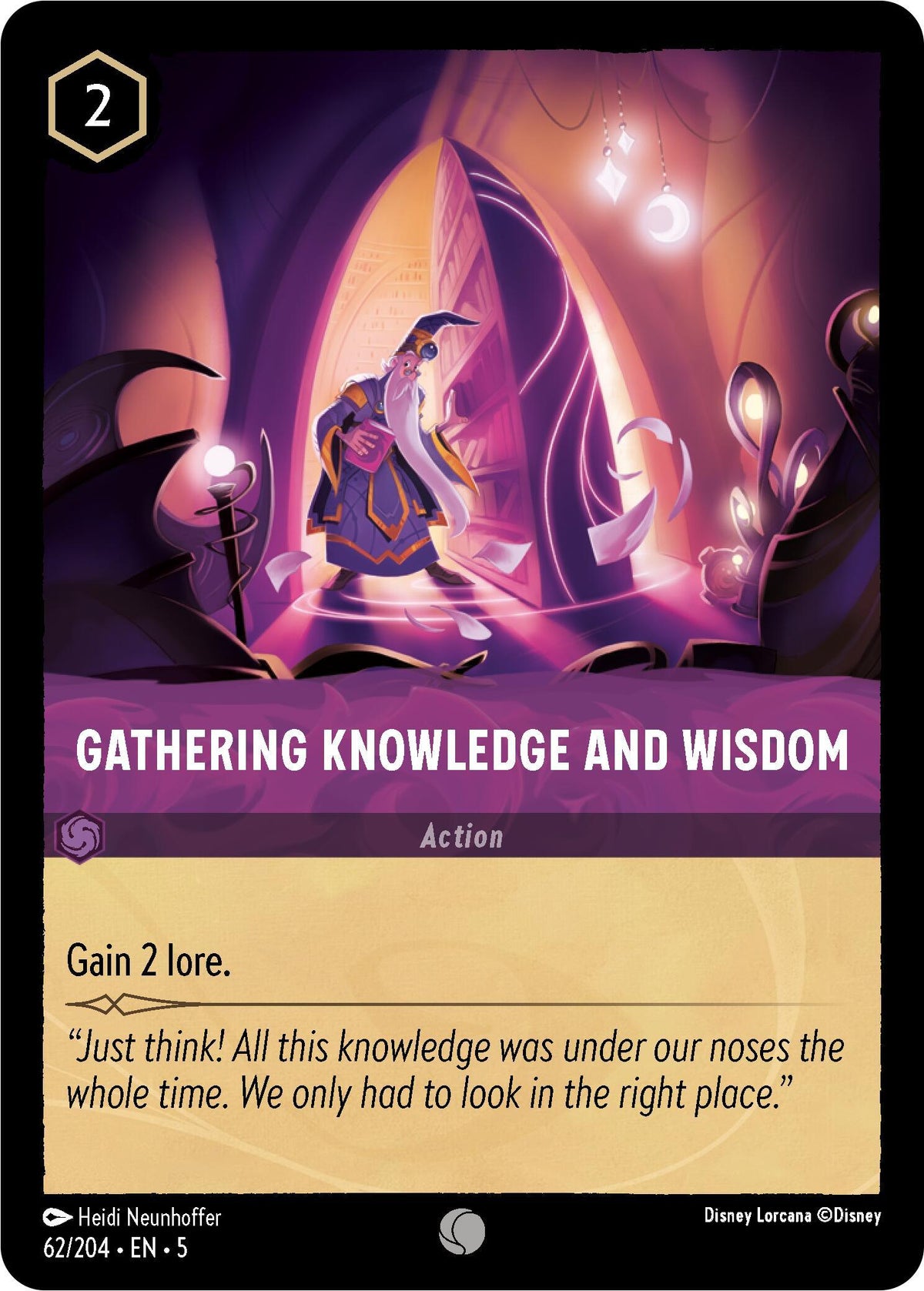  Gathering Knowledge and Wisdom (62/204) [Shimmering Skies] - Trading Card World