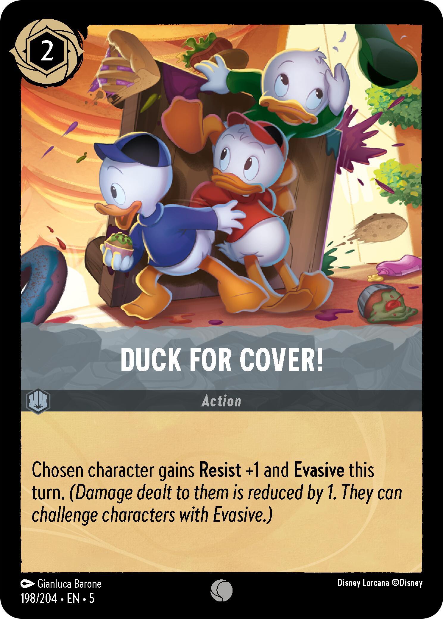  Duck for Cover! (198/204) [Shimmering Skies] - Trading Card World