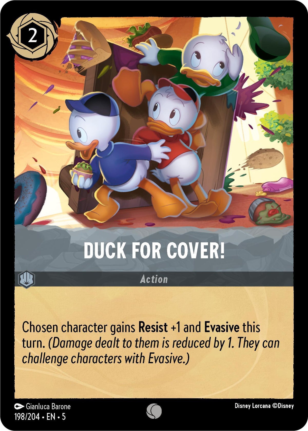  Duck for Cover! (198/204) [Shimmering Skies] - Trading Card World