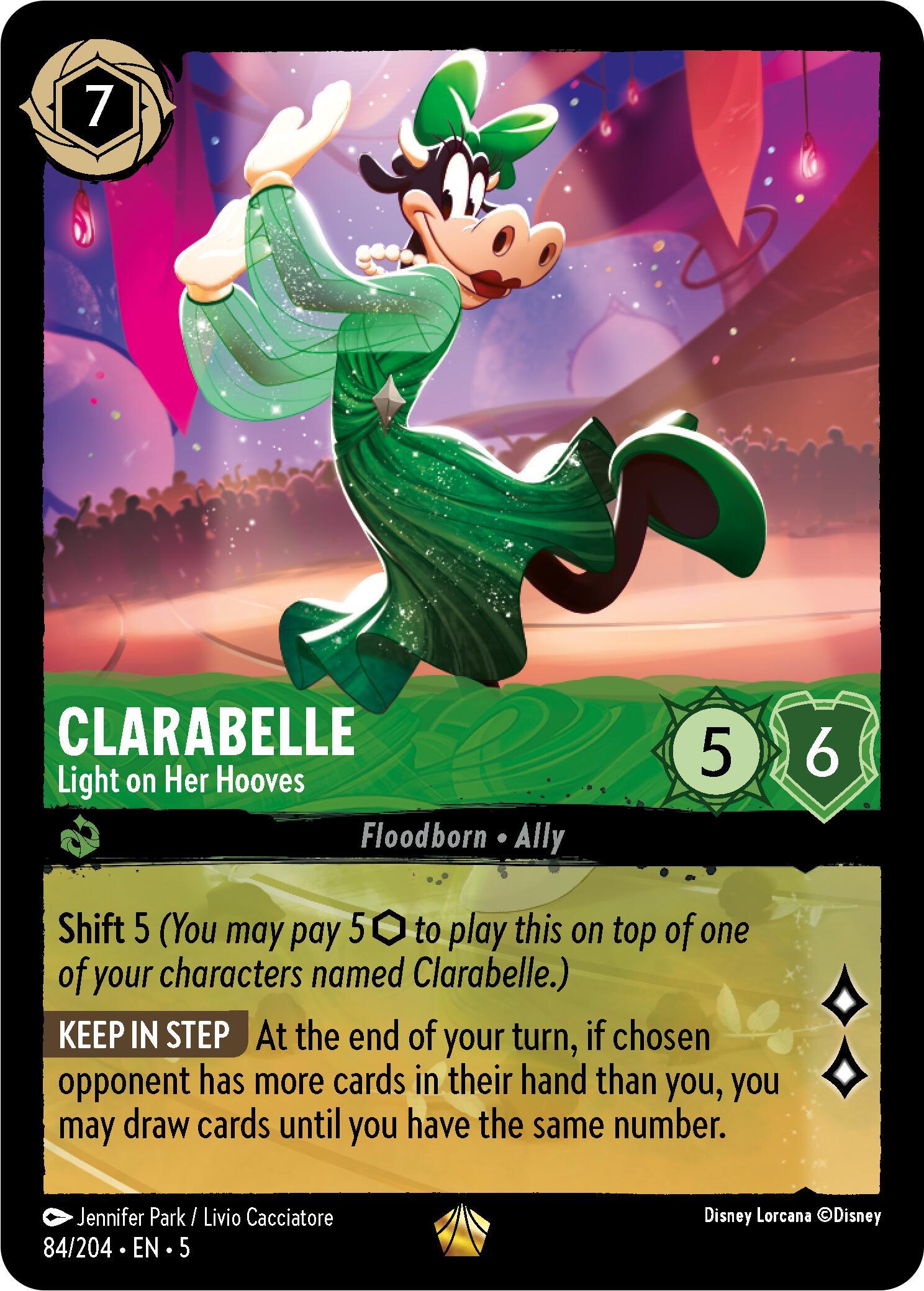  Clarabelle - Light on Her Hooves (84/204) [Shimmering Skies] - Trading Card World