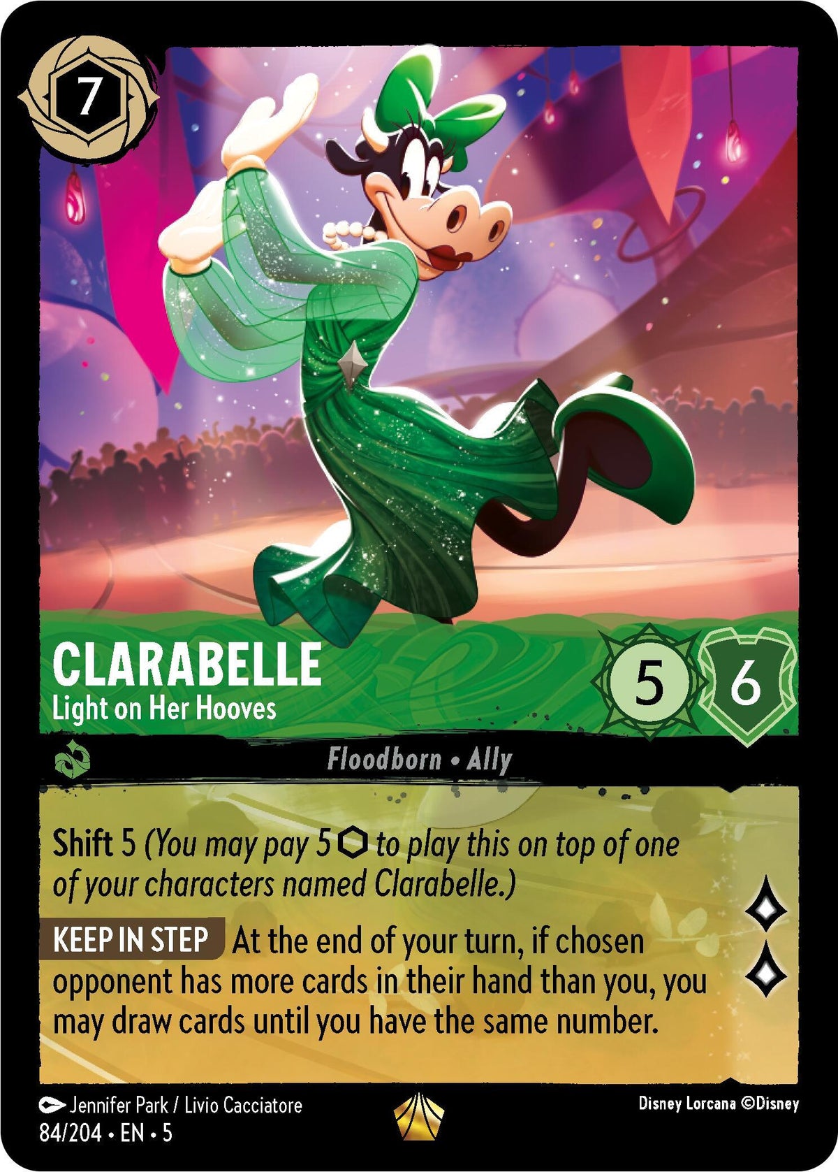  Clarabelle - Light on Her Hooves (84/204) [Shimmering Skies] - Trading Card World
