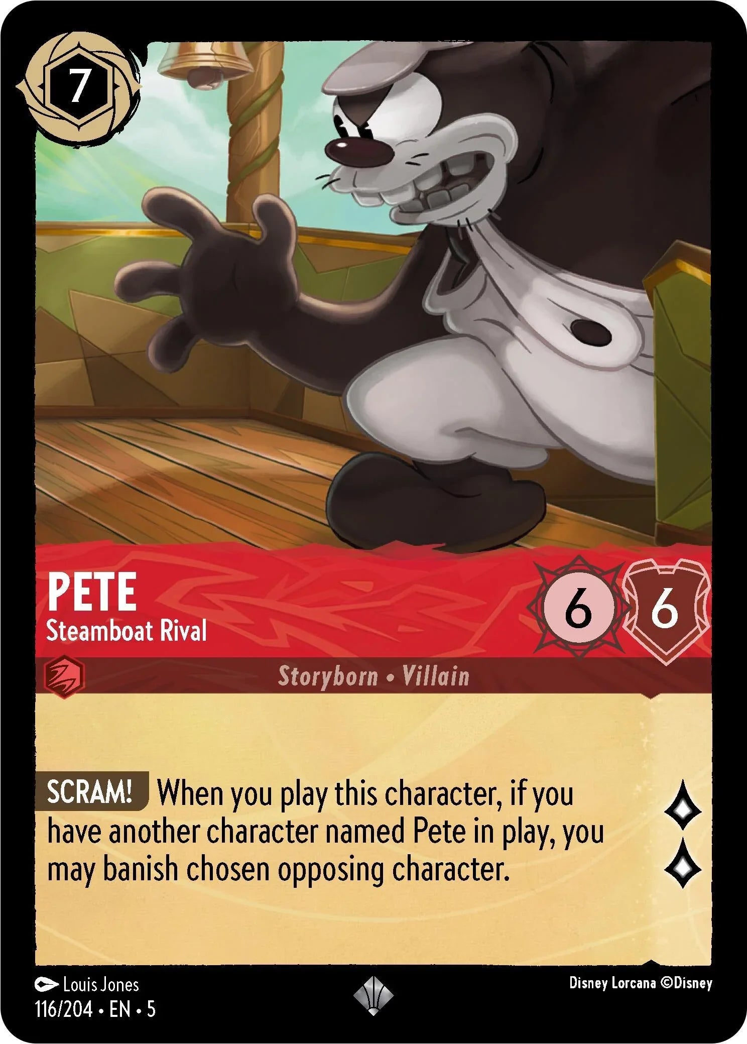  Pete - Steamboat Rival (116/204) [Shimmering Skies] - Trading Card World