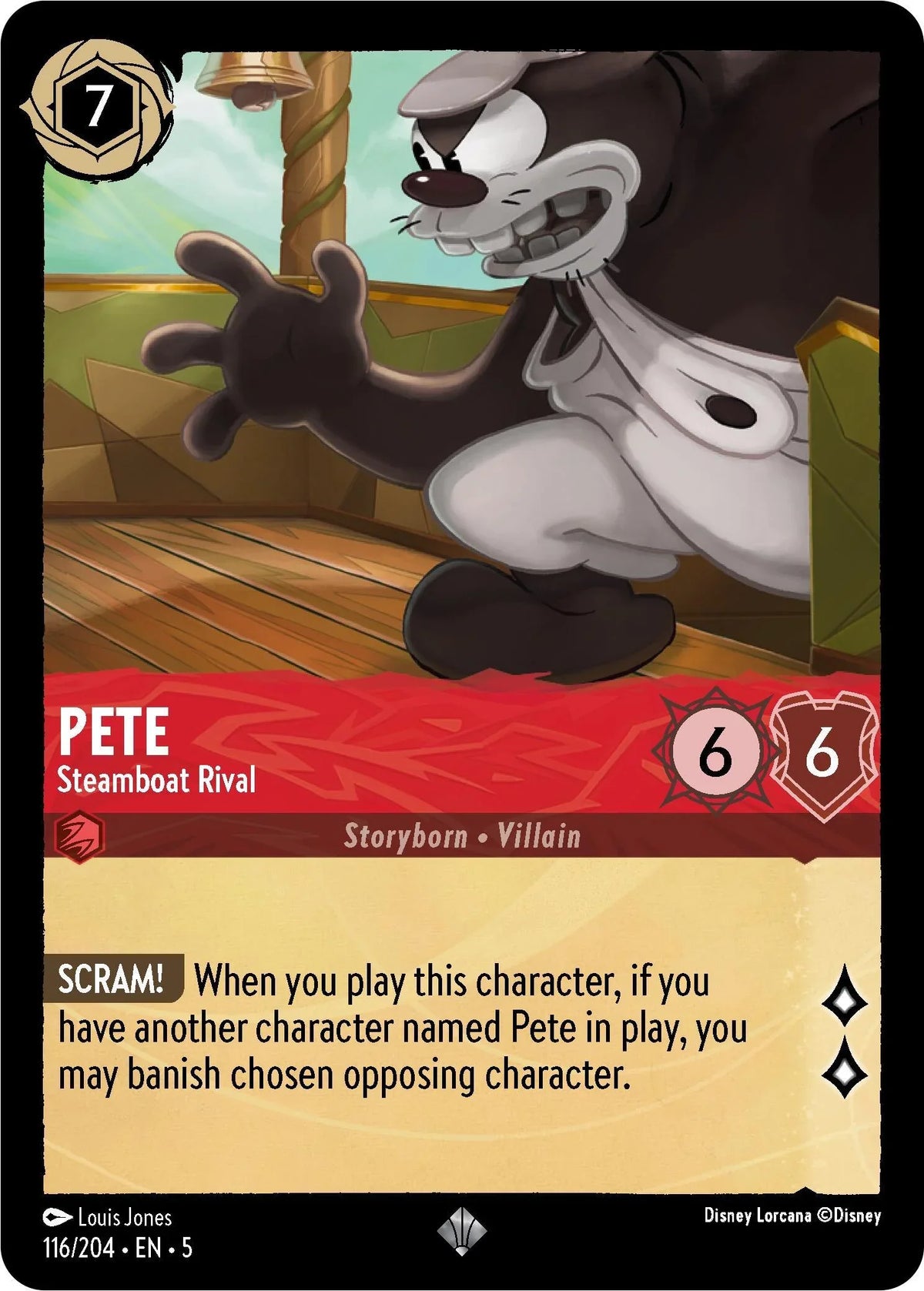  Pete - Steamboat Rival (116/204) [Shimmering Skies] - Trading Card World