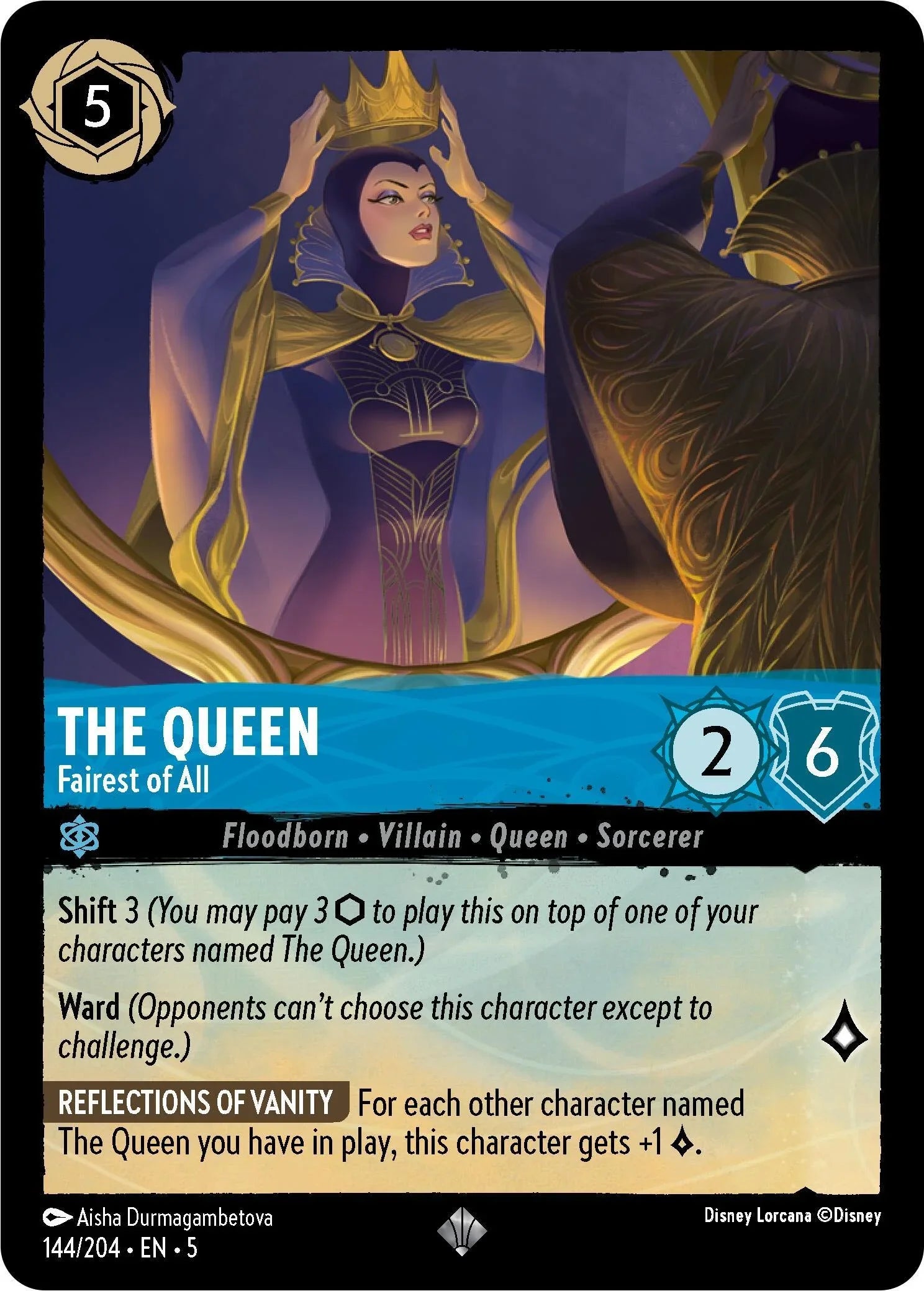  The Queen - Fairest of All (144/204) [Shimmering Skies] - Trading Card World