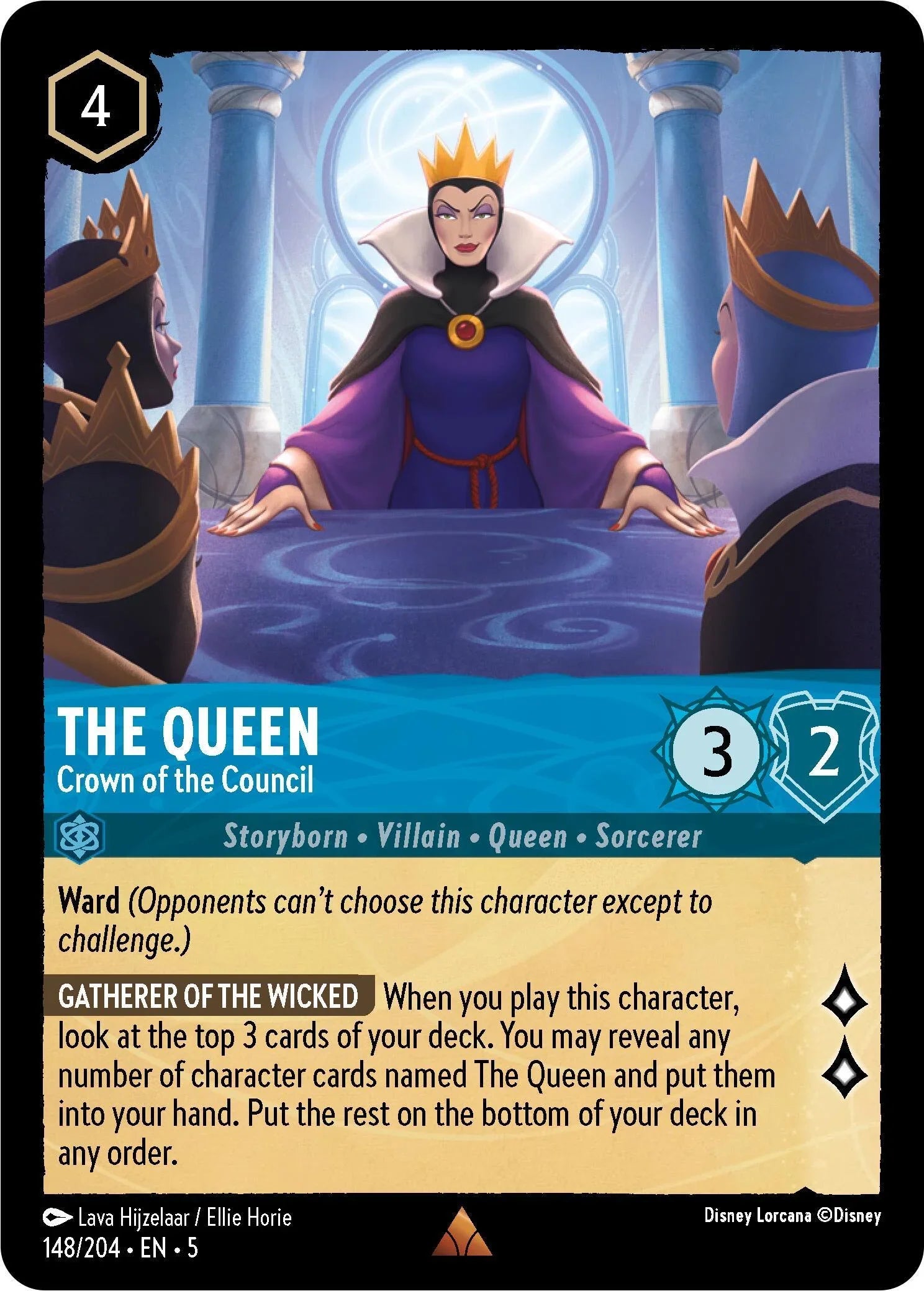  The Queen - Crown of the Council (148/204) [Shimmering Skies] - Trading Card World