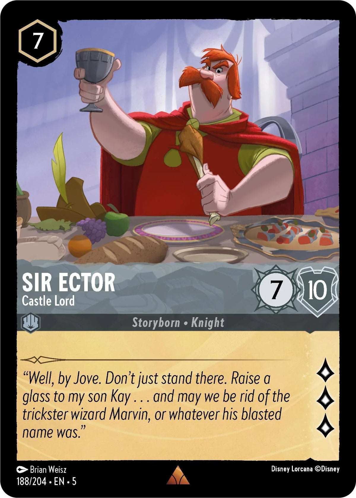  Sir Ector - Castle Lord (188/204) [Shimmering Skies] - Trading Card World