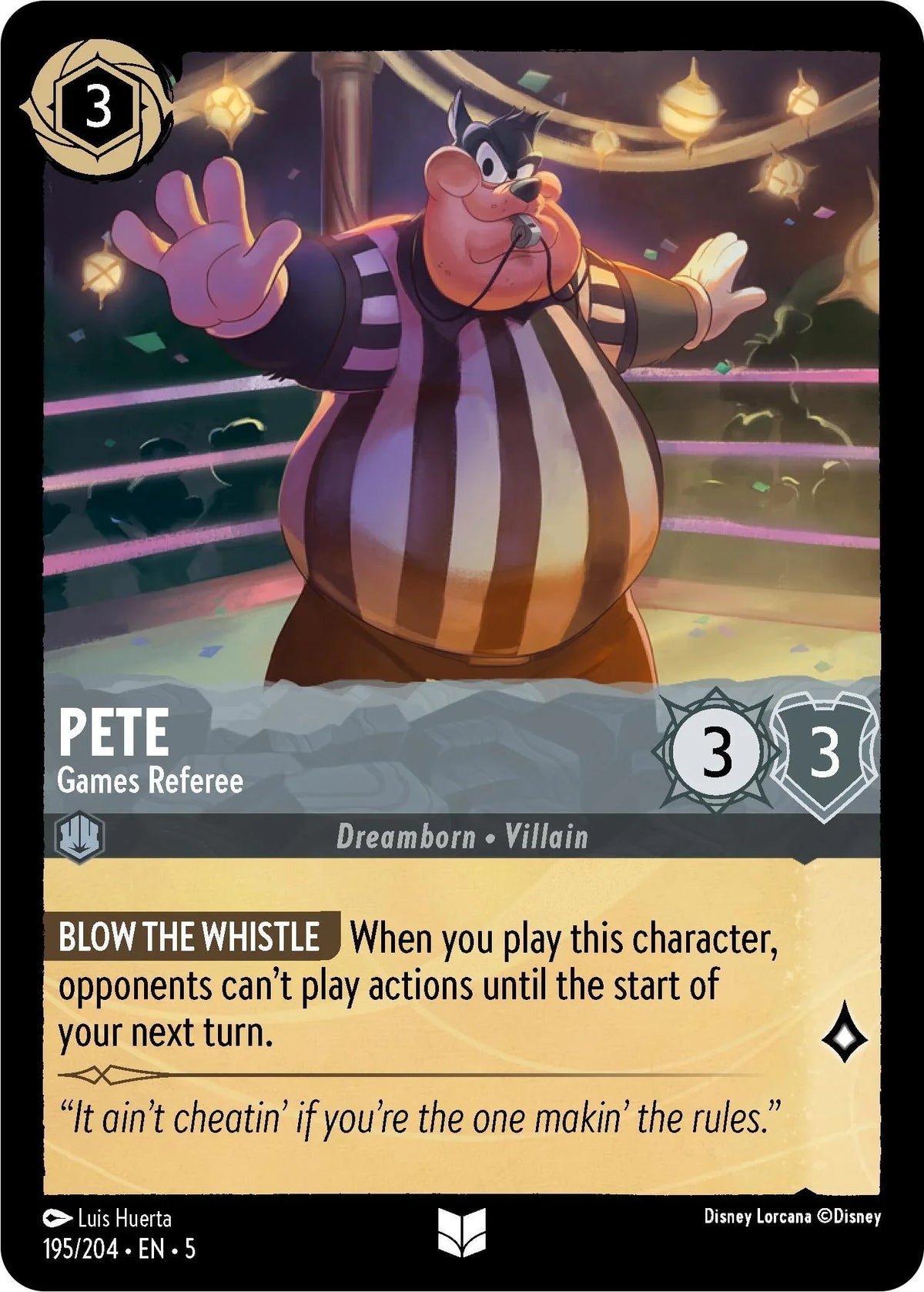  Pete - Games Referee (195/204) [Shimmering Skies] - Trading Card World