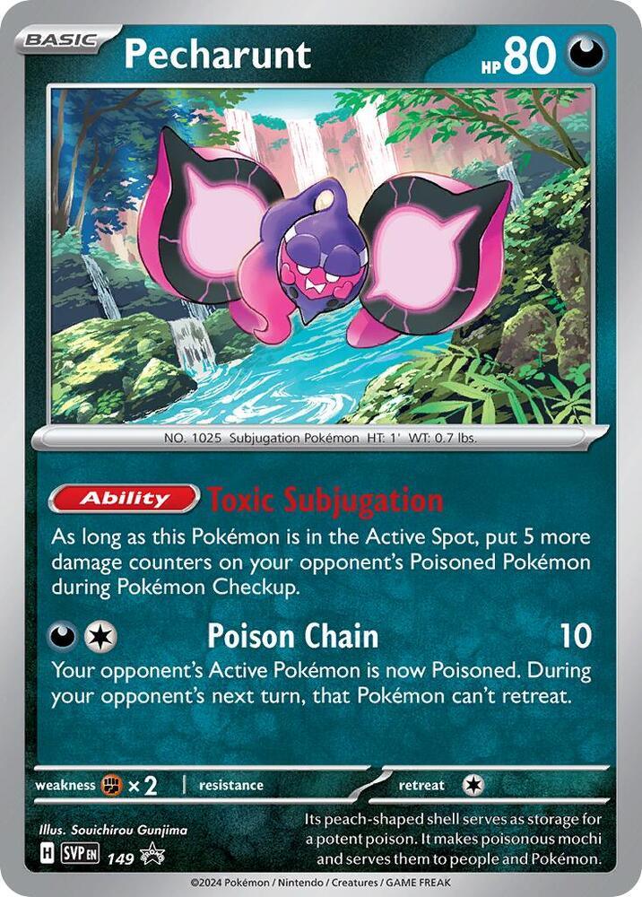 Scarlet & Violet: Black Star Promos Pecharunt (149) [Scarlet & Violet: Black Star Promos] - Trading Card World