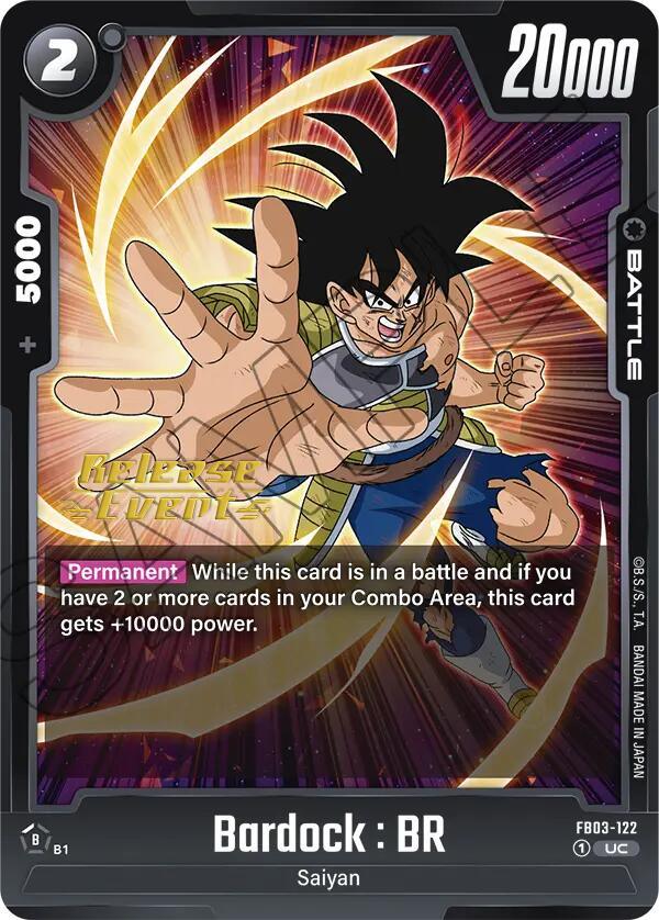  Bardock : BR [Raging Roar Release Event Cards] - Trading Card World