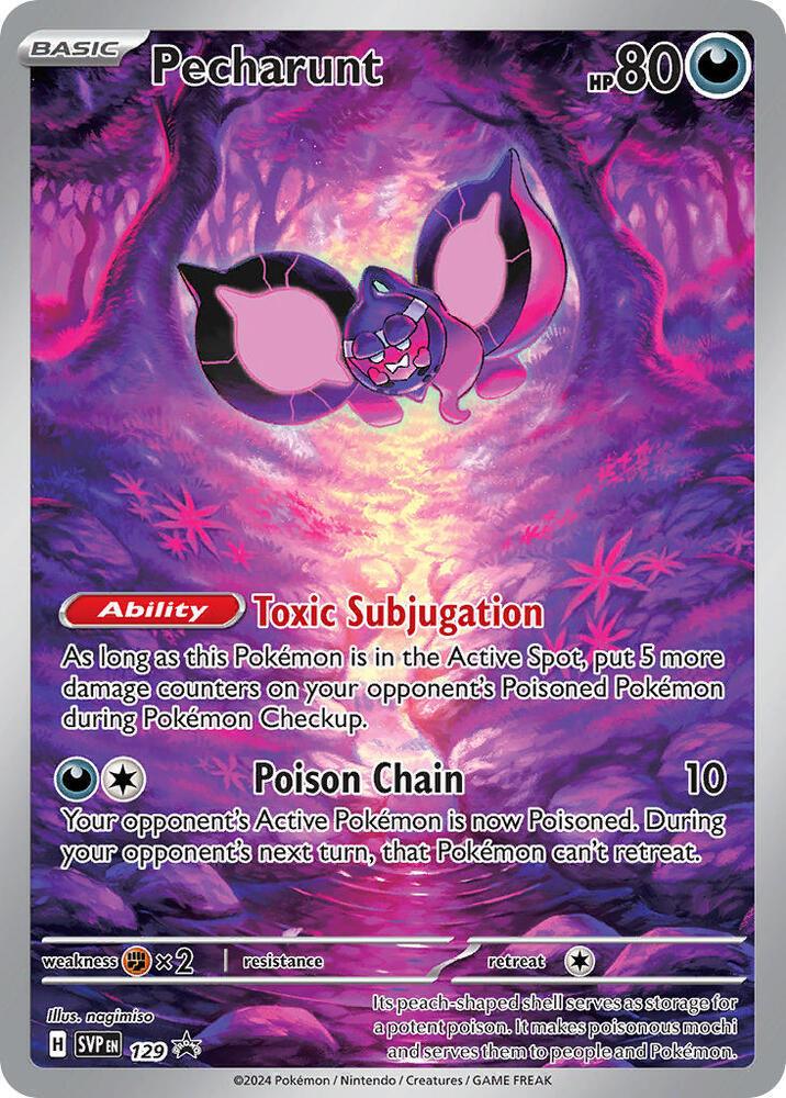 Scarlet & Violet: Black Star Promos Pecharunt (129) [Scarlet & Violet: Black Star Promos] - Trading Card World