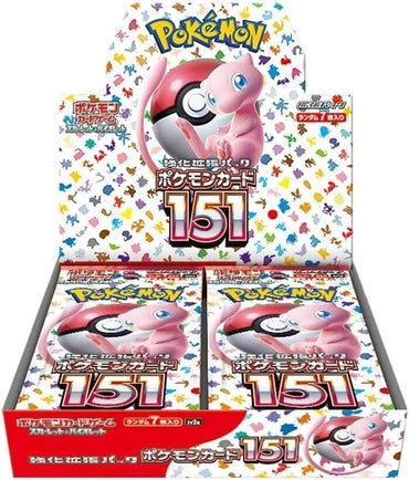 Japanese Scarlet & Violet 151 Booster Box