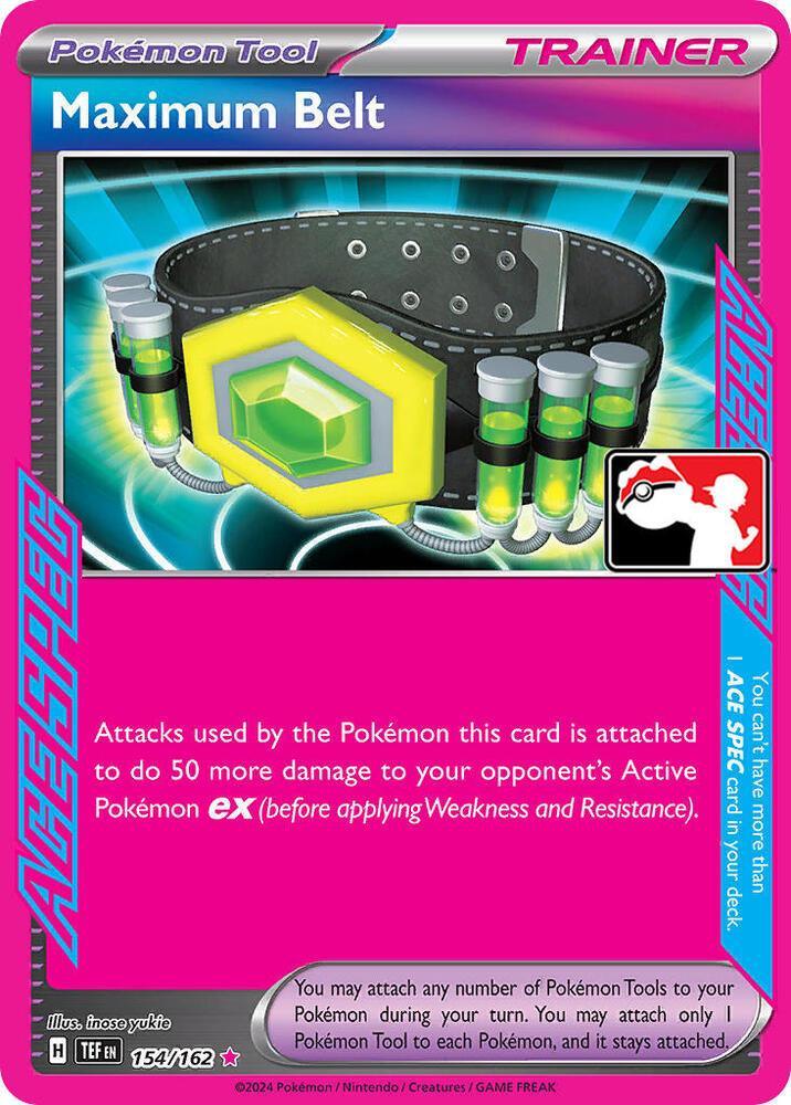 Prize Pack Series Five Maximum Belt (154/162) [Prize Pack Series Five] - Trading Card World