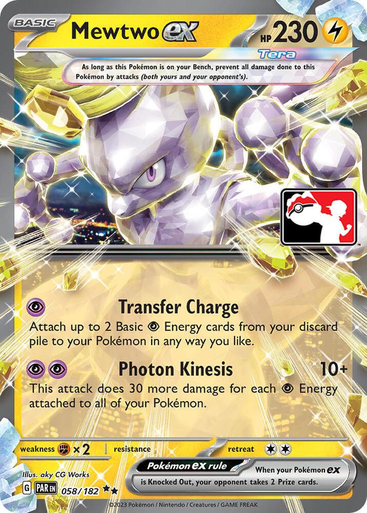 Prize Pack Series Five Mewtwo ex (058/182) [Prize Pack Series Five] - Trading Card World