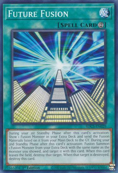 1st Edition, Common, Continuous Spell, Cyber Strike, Spell, Unlimited Future Fusion [SDCS-EN029] Common - Trading Card World