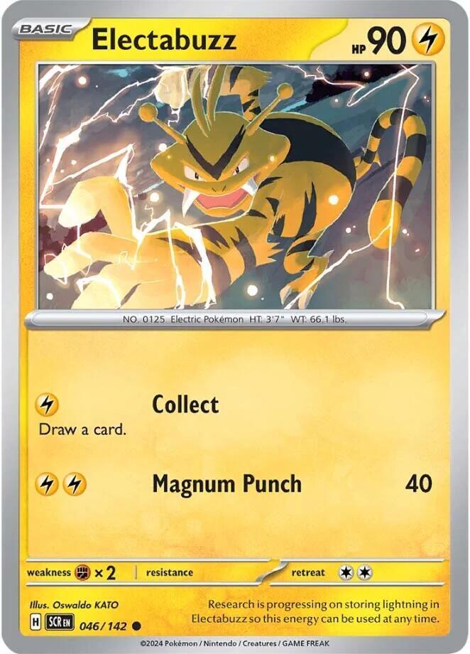 Scarlet & Violet: Stellar Crown Electabuzz (046/142) [Scarlet & Violet: Stellar Crown] - Trading Card World