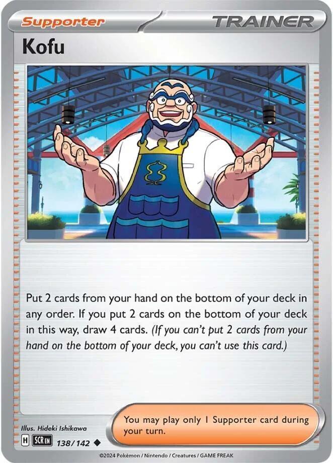 Scarlet & Violet: Stellar Crown Kofu (138/142) [Scarlet & Violet: Stellar Crown] - Trading Card World