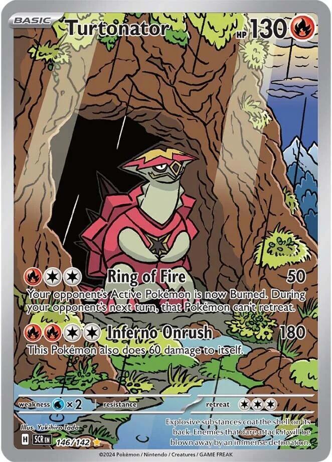 146, Scarlet & Violet: Stellar Crown Turtonator (146/142) [Scarlet & Violet: Stellar Crown] - Trading Card World