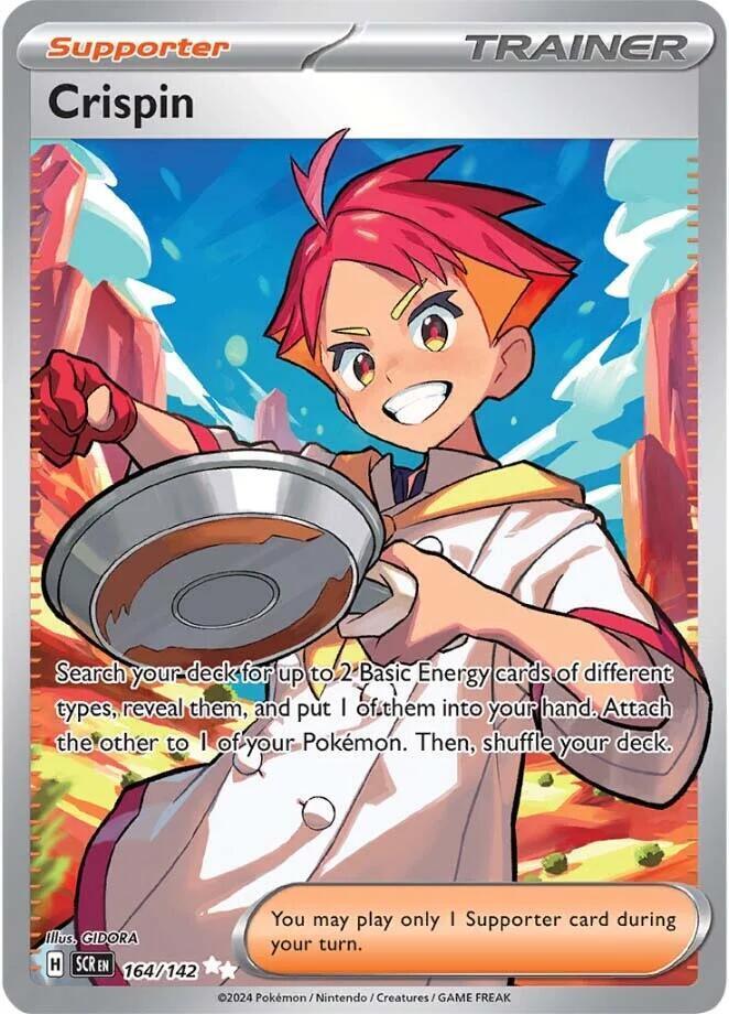 Scarlet & Violet: Stellar Crown Crispin (164/142) [Scarlet & Violet: Stellar Crown] - Trading Card World