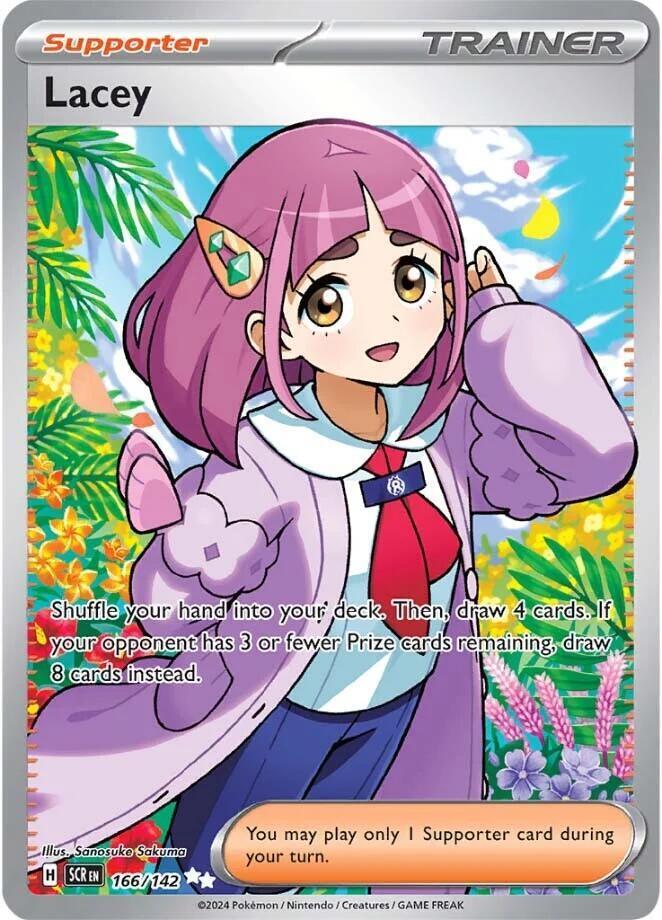 Scarlet & Violet: Stellar Crown Lacey (166/142) [Scarlet & Violet: Stellar Crown] - Trading Card World
