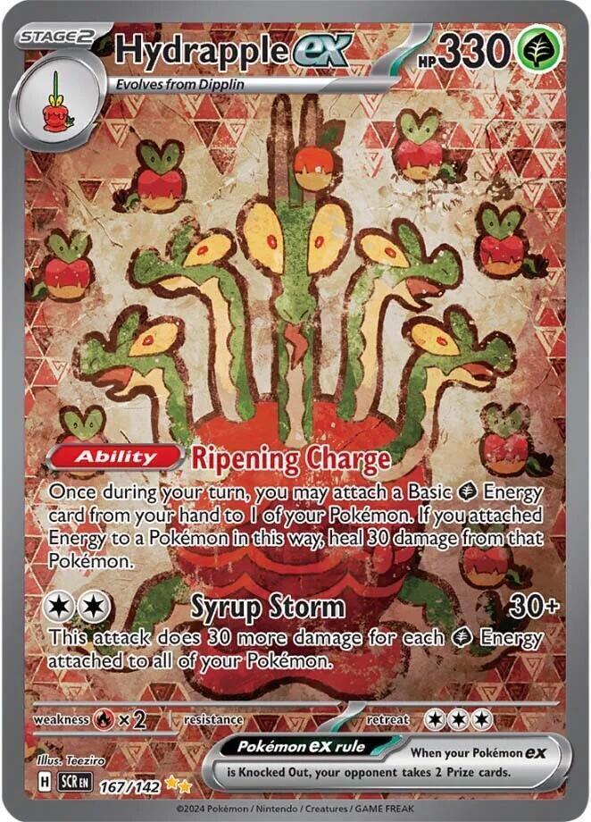167, Scarlet & Violet: Stellar Crown Hydrapple ex (167/142) [Scarlet & Violet: Stellar Crown] - Trading Card World