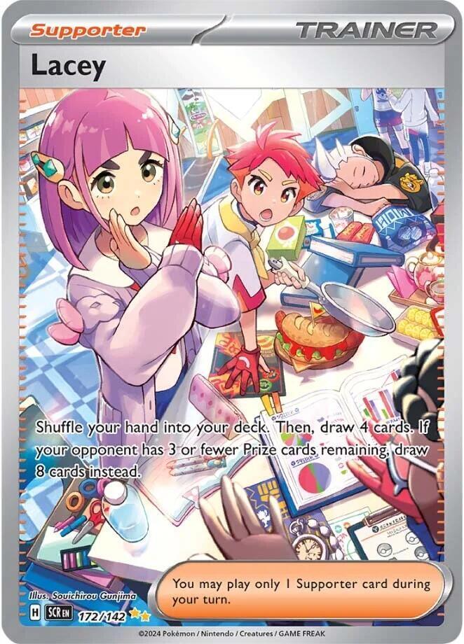 Scarlet & Violet: Stellar Crown Lacey (172/142) [Scarlet & Violet: Stellar Crown] - Trading Card World