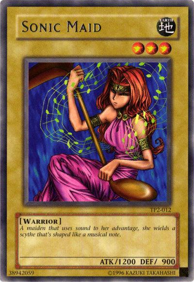 Earth, Normal Monster, Rare, Tournament Pack 2, Unlimited, Warrior Sonic Maid [TP2-012] Rare - Trading Card World