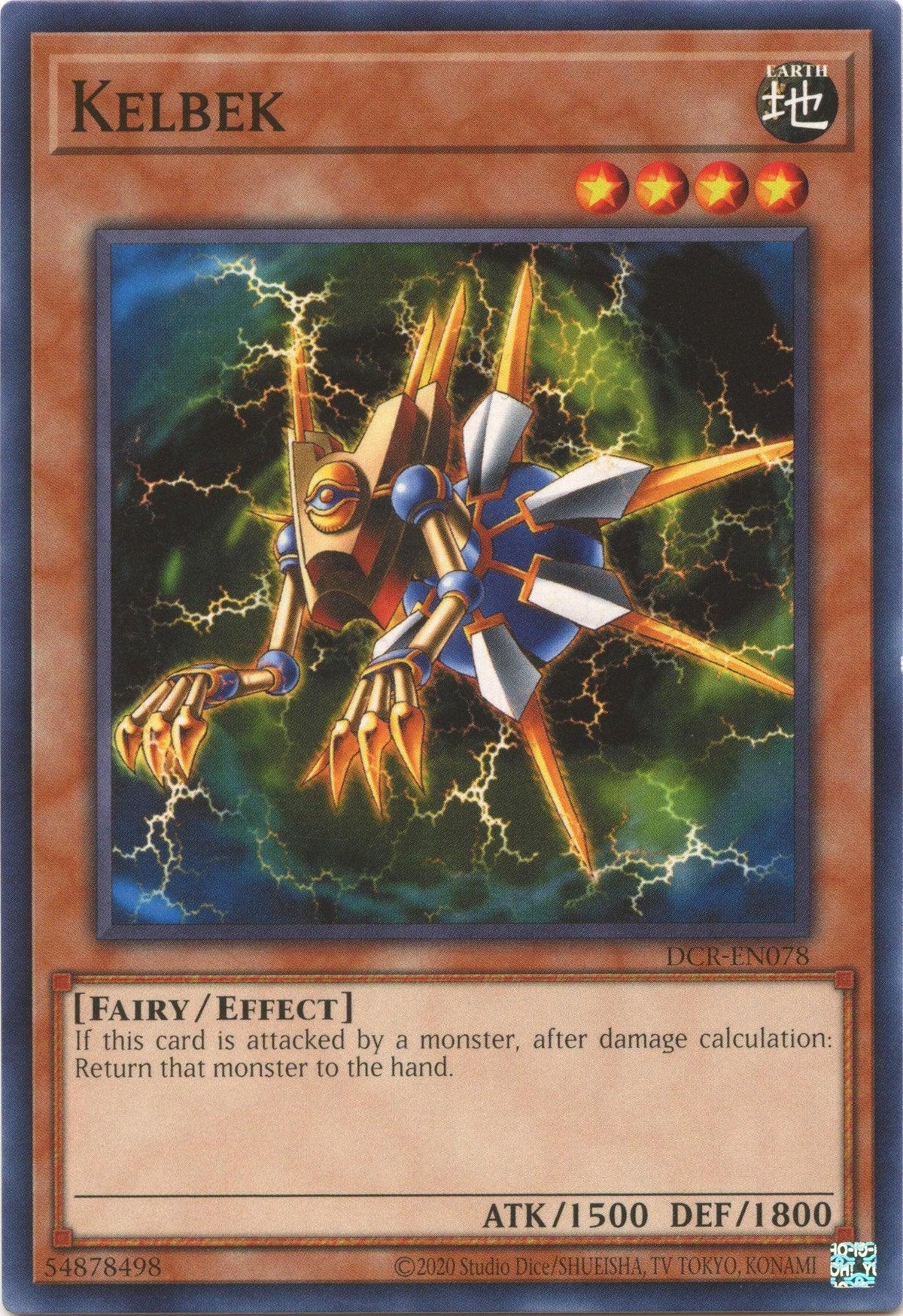 Common, Dark Crisis (25th Anniversary Edition), Earth, Effect Monster, Fairy, Unlimited Kelbek (25th Anniversary) [DCR-EN078] Common - Trading Card World