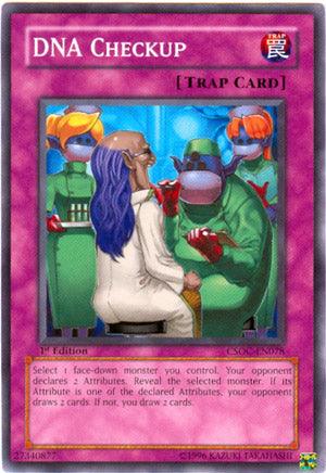 1st Edition, Common, Crossroads of Chaos, Normal Trap, Trap, Unlimited DNA Checkup [CSOC-EN078] Common - Trading Card World