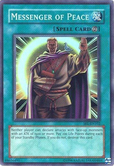 Normal Spell, Spell, Spell Ruler, Super Rare, Unlimited Messenger of Peace [SRL-EN102] Super Rare - Trading Card World